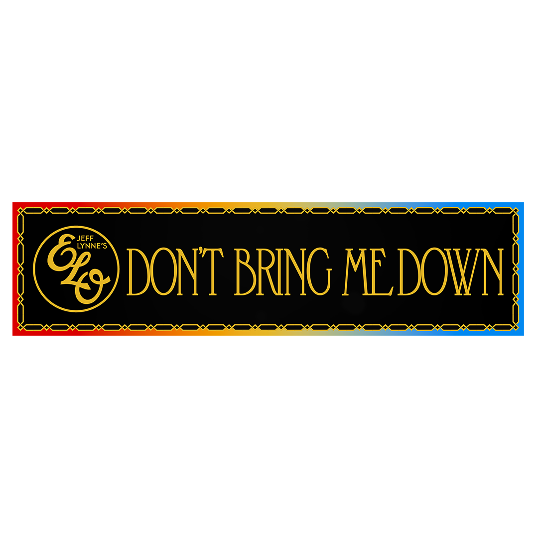 ELO - Don’t Bring Me Down Bumper Sticker II