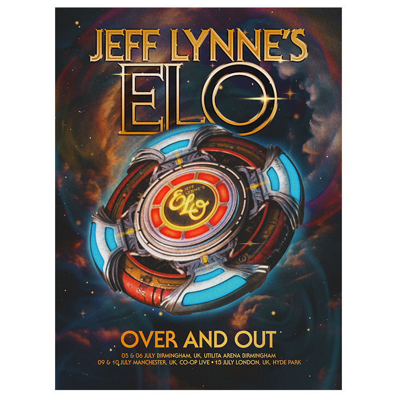 ELO - 2025 Tour Poster