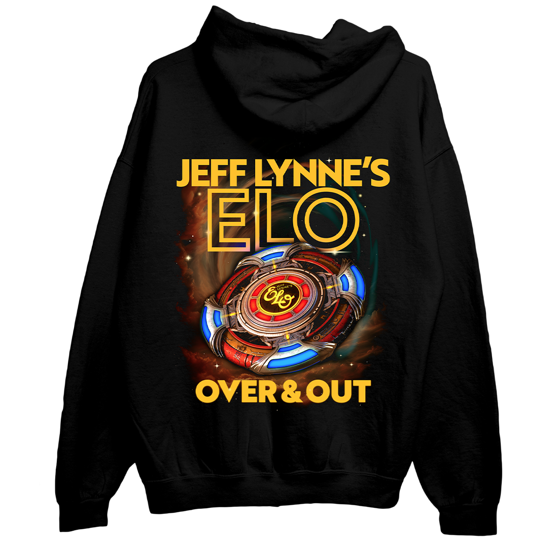Over and Out UK 2025 Zip Up Hoodie - Jeff Lynne’s ELO