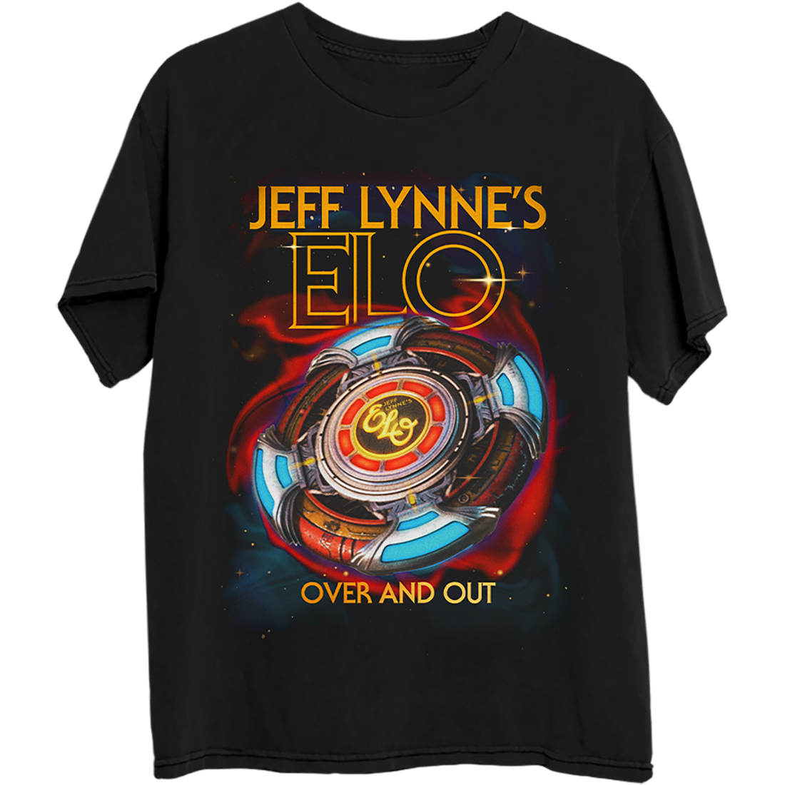 ELO - Over and Out 2025 UK Tour T-Shirt